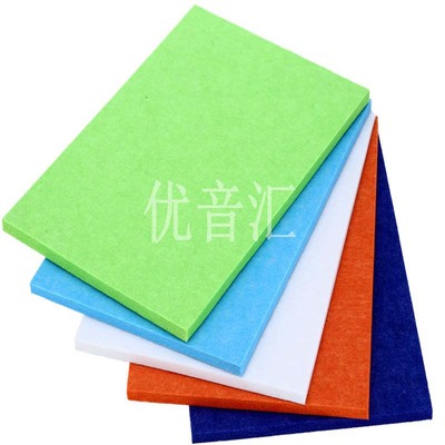 新型环保聚酯纤维吸音板