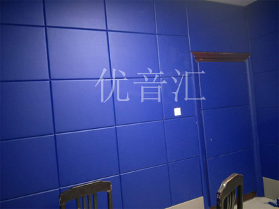 公安局办案区墙面防撞吸音阻燃软包