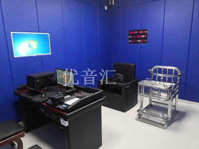 纪检委询问室墙面吸音阻燃软包