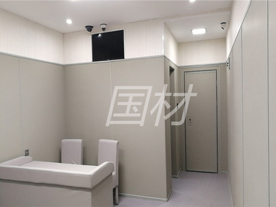 纪委办案区审讯室墙面防撞软包