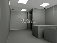 纪委谈话室软包效果图