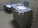 纪委谈话室防撞硅胶马桶+硅胶洗脸盆