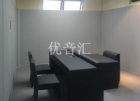 纪委谈话室墙面软包+谈话桌椅
