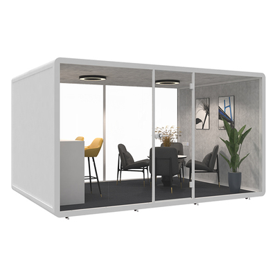 4x2.8m Soundproof Office Booth Sound Proof Meeting Pods