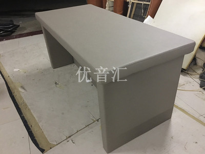 办案区审讯室防撞阻燃软包桌椅