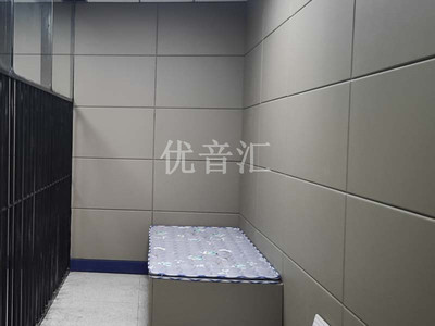 公安局留置室墙面阻燃软包