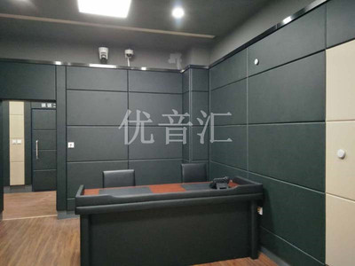 公安局审讯室墙面防撞软包